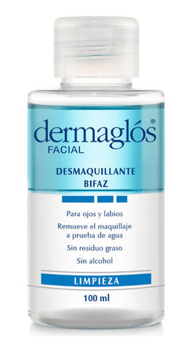 Pack X 3 Unid Desmaquillante  Ojos X100ml Dermaglos Pro 0