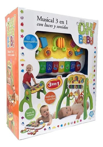 OK BABY Musical Educational Toy Arch 3 In 1 0