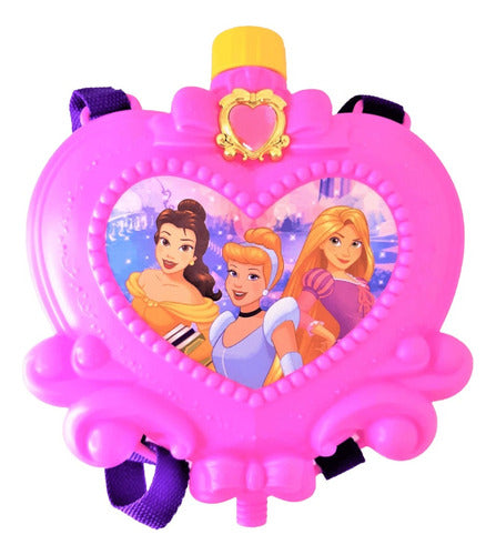 Sebigus Srl Water Backpack Princesses - Heart with Water Gun E.full 1