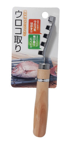 Descamador De Peixe 17x2,7cm Utensílios Para Cozinha 0