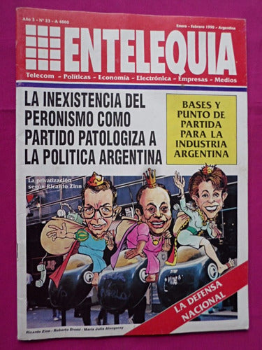 Revista Entelequia N° 23 Año 3 - Peron Politica Economia 0