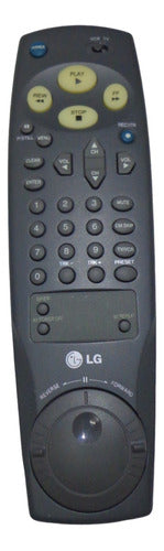 Controle LG Original P/ Video Cassete Fc-931b  - Usado 0