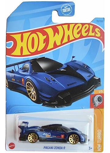 Hot Wheels Pagani Zonda R, Hw Turbo 1/5 [azul] 0