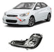 Accent Left Headlight for Hyundai Accent 2012 to 2017 0