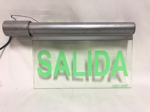 Cartel Señalizador De Salida Led Ref 929 1