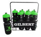 Gilbert 8-Piece 700cc Water Bottle Set + Metal Basket 0