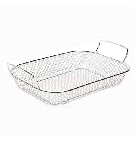 Nonfork Canasto Panera Acero Inox Con Asas 37cm 0