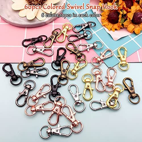 Oubaka Swivel Snap Hook X 60u / 6 Colors 1