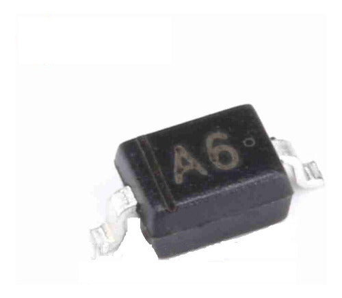 Diodes Incorporated Bas 316 Bas-316 Bas316 A6 Diodo 100 V 0.30 A Rapido Sod323 0