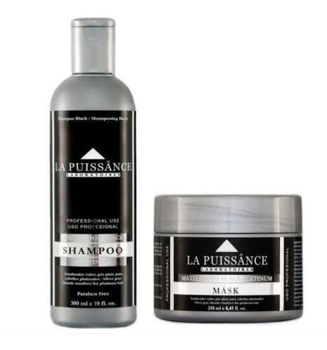 La Puissance Kit Shampoo + Mask Black De La Puissance 0