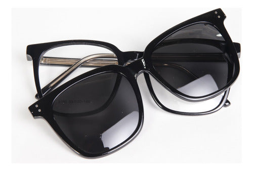 Pipaeyewear Clip-On Sunglasses Frame PP8190 2