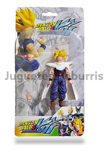 DBZ Muñeco Gohan Ssj Articulado, 15 Cm Con Accesorio 1