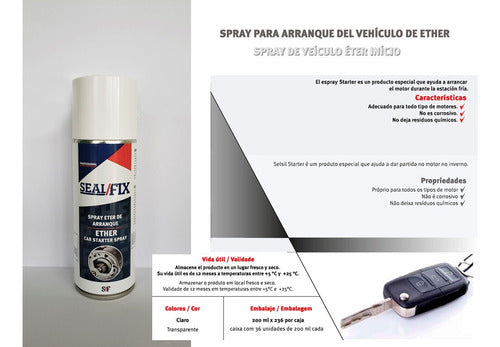 Spray Arrancador De Vehiculos 200 Ml 2