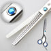 E-Shop Peluquería Professional Hairdressing Kit: Scissors + Set of 10 Combs + Cape 2