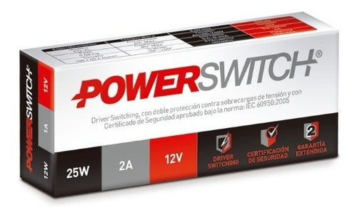 Powerswitch 12V 25W Plastic Cabinet Driver 1