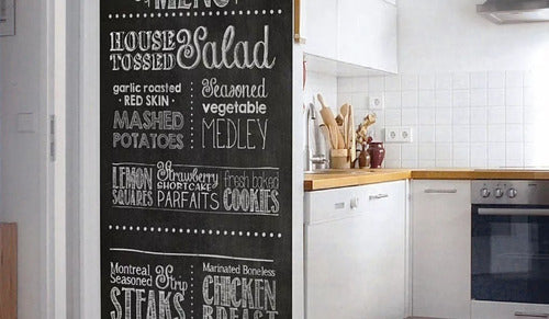 Self-Adhesive PVC Vinyl Contact Chalkboard for Kitchen and Bathroom 0