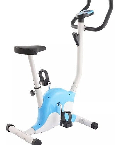 Circuit Fitness Adjustable Height Ergometric Stationary Bike 0