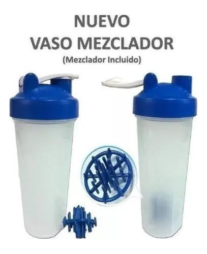 LYF Mixing Shaker Bottle Protein Supplements Anti-Spill Gym Blender 25