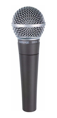 Microfono Shure Sm58 Dinamico Cardioide Vocal 0