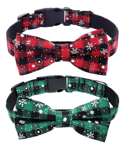 Collar Para Perros Malier 2 Pack Con Pajarita, Collar Para P 0