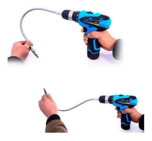 EL INSUPERABLE Flexible Extension 30cm Electric Screwdriver or Drill 1