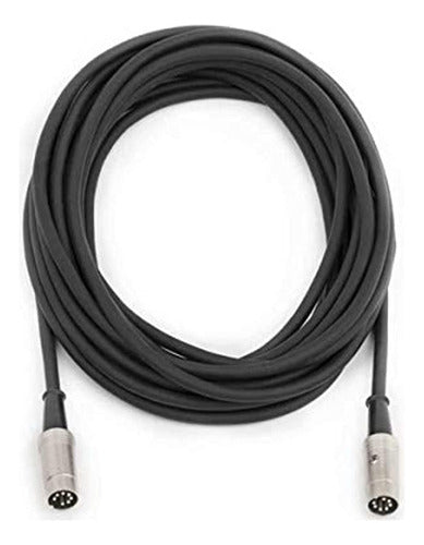 Fender Cable 7 Clavijas Din De 25 Pies Negro 0