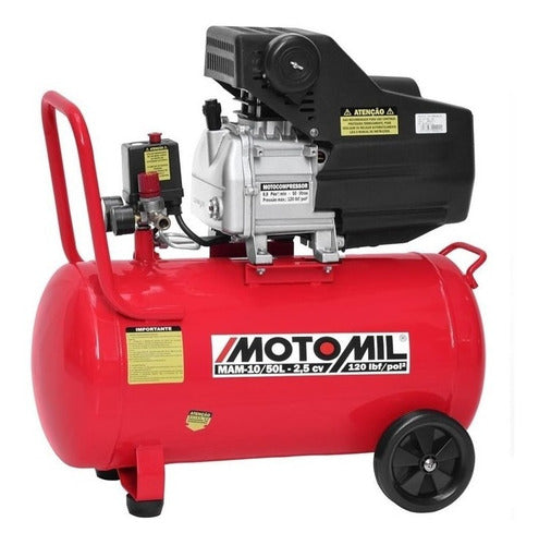 Junta De Compressor Mam 10/50 - Mam 8,7 Motomil - Mc 8,5 3