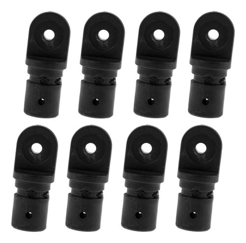 8pcs Nylon Boat Bimini Top 22mm Tubo Acessórios De 4