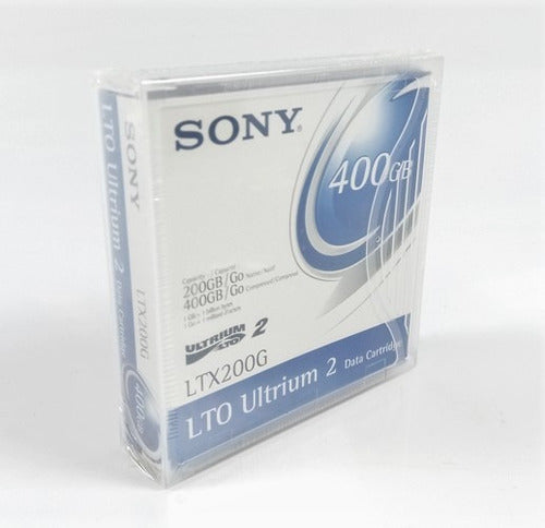 Fita De Backup Sony Lto Ultrium 2 Ltx200g 400gb 40/80mb/s 4