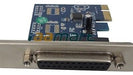 Pci-express A Wch Chipset De La Tarjeta De 1 Puerto Db-25 Lp 3