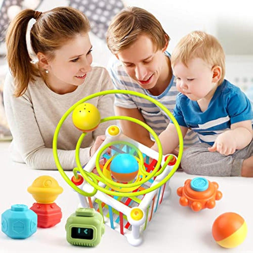 Montessori Toys for 1-Year-Olds, Baby Shape Sorter Toy 1