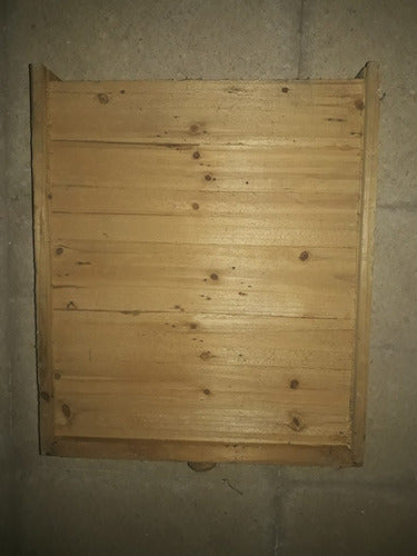 Antiguo Cajón De Mesa, Madera Pino Antiguo, Sano (maldonado) 1