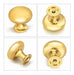 Nizado 6 Pack Polished Gold Cabinet Knob 2