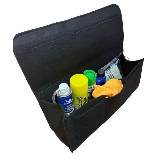 Covertex Large Trunk Organizer Bag with Handles and Velcro 0