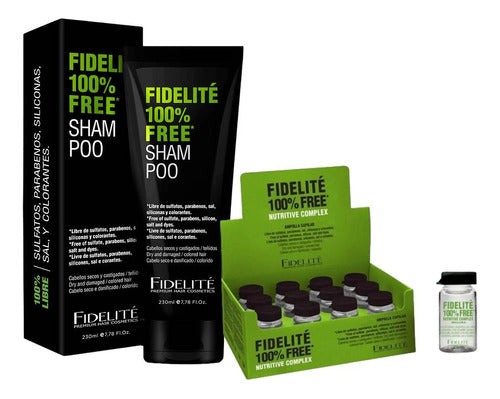 Fidelite | 100% Free | Shampoo Y Ampollas Sin Sulfato 0