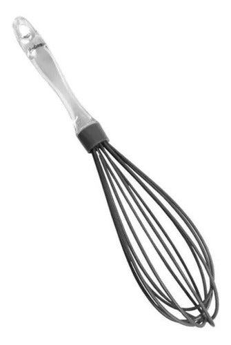 Silicone Whisk with Acrylic Handle by Hudson 30 cm 0