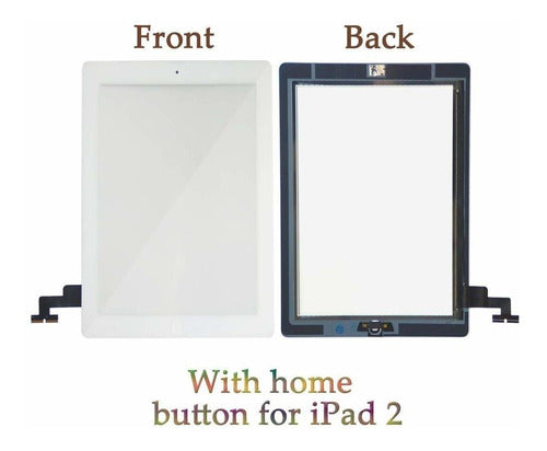 Cable Flex Boton Home Para iPad 2 Touch Screen Glass Digitiz 1