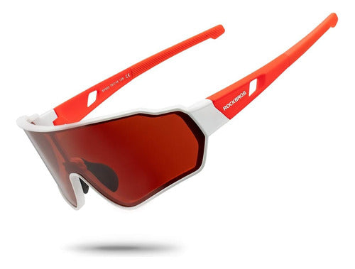 Rockbros Polarized Sports Glasses for Running and Cycling with Case 0