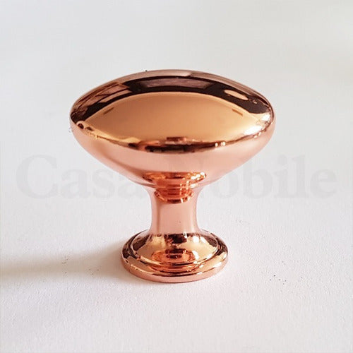 10 Puxador Gaveta Armário Móveis Cozinha Rose Rosegold C3033 1