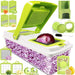 Kithouse Vegetable Chopper Mandoline Slicer Dicer - Large Fruit & Vegetable Cutter 0