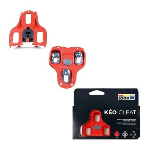 Taco Speed Look Keo Vermelho 9 Graus Road Bike Original Nf 1