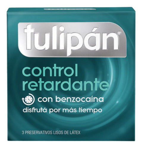 Tulipán Condom Pack with Warming Lubricant Gel 30ML 5