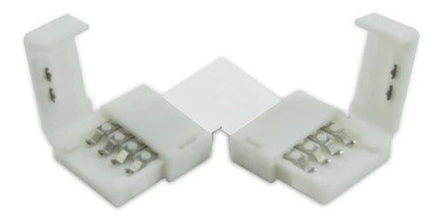 Demasled L Connector for RGB LED Strip 5050 0