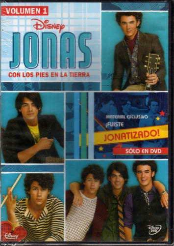 Jonas: Con Los Pies En La Tierra Vol.1 Disney Dvd Orig Nuevo 0