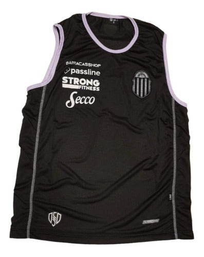 Muscle Tank Top Pre-match Barracas Central Black Il Ossso 2024 0