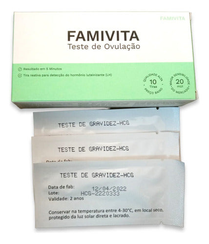 Famivita 10 Ovulation Tests + 3 Pregnancy Tests 0