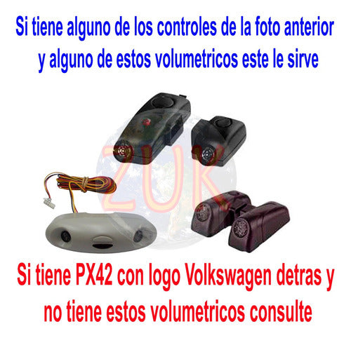 Remote Control Alarm for PST Pxn32 Px40 Px42 Px44 Zuk 4