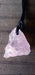 Arbol Divine Rose Quartz Necklace - The Gem That Brings Peace - Raw Stone AR5 2