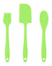 La Vidriera Regalos Set 3 Silicone Accessories with Polypropylene Handle Green 1