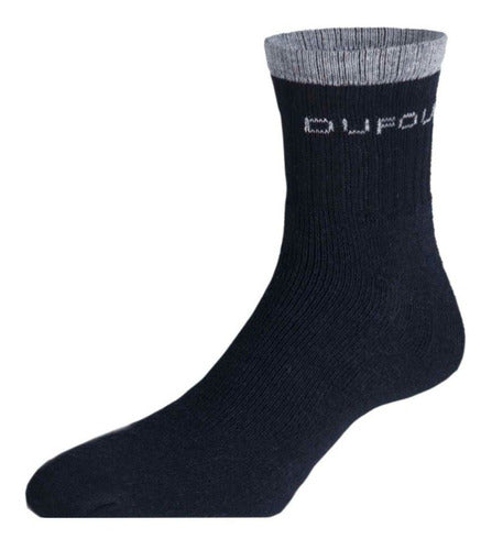 Pack of 12 Dufour High Socks for Men Cotton with Towel A. 2039 2